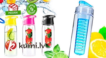 Fruit Juice бутылка для воды с фильтром (800 мл). Вкусные напитки со свежих ягод и фруктов будут всегда под рукой!