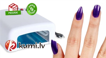 Профессиональная UV-лампа 36W для сушки гелевых ногтей с таймером на 120 секунд
