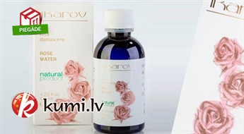 Rožūdens (125 ml) – aromterapijas, kosmētiskais un dziednieciskais līdzeklis ar izteiksmīgu rožu aromātu