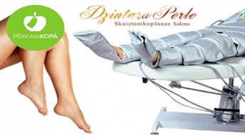 6 прессотерапий - процедуры в воздушных сапогах для уменьшения целлюлита и похудения в салоне "Dzintara Pērle"
