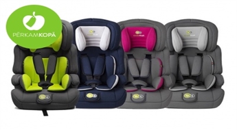 Drošība pirmajā vietā! Dažādu krāsu un modeļu "Kinder Kraft" autosēdeklīši bērniem līdz 36 kg