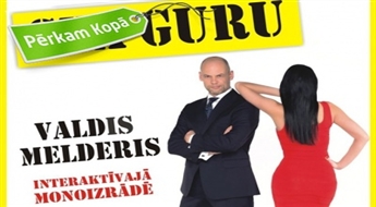 Комедийное шоу SEX GURU в Доме Конгрессов 4 декабря в 18:00 (на латышском языке)