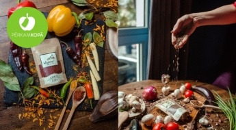 "Waime Spices" garšvielas no Gruzijas: koriandrs, lauru lapas, garšaugu maisījumi u.c.