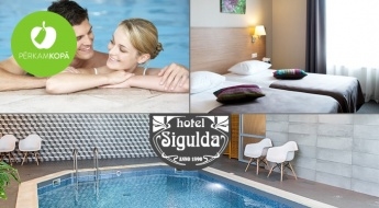 Отдых для двоих в гостинице "Hotel Sigulda"