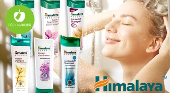 HIMALAYA šampūni un balzams: pretblaugznu, pret matu izkrišanu, sausiem matiem u.c.
