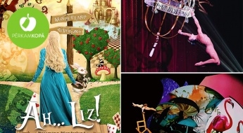 Театрализованное цирковое шоу иллюзионистов Пецолли  "Ах... Алиса" по мотивам рассказа ''Алиса в стране чудес'' 19 и 20 октября