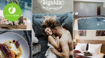 Отдых в гостинице "Hotel Sigulda" на 1 или 2 персоны - 4 замечательных предложения с ночевкой или без