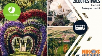 Поездка в Литву с возможностью посетить летний фестиваль цветов "Sapnis vasaras naktī"