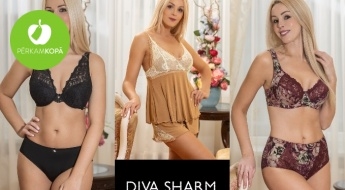 Очень широкий ассортимент моделей! Красивое женское нижнее белье, пижамы и ночнушки DIVA SHARM