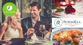 Romantiska atpūta viesnīcā RIXWELL BAUSKA HOTEL + brokastis + vakariņas pēc izvēles (2 pers.)