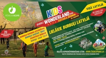 Билет на фестиваль для детей и семей - KIDS WONDERLAND, который пройдет в Риге, Лиепае, Резекне и др. городах Латвии