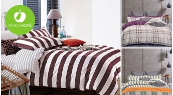 Saldākam miegam! Augstas kvalitātes kokvilnas divpusēji gultas veļas komplekti