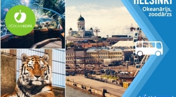 Pavadi burvīgu vasaras dienu Helsinkos, ar iespēju par papildu samaksu apmeklēt okeanāriju un Helsinku zoodārzu 3.08.-4.08.