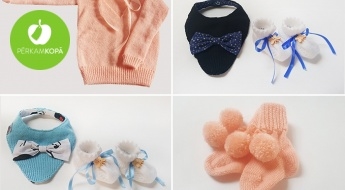 No sirds pašiem mazākajiem! Rokām darinātas mazuļu zeķītes, džemperīši un lacītes