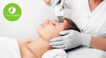 Безболезненная и эффективная процедура очищения кожи лица - ультразвуковая чистка кожи (50 мин)