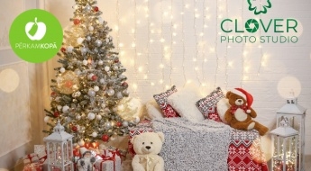 Запечатли Рождественскую атмосферу на фотосессии с близкими!