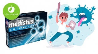 "Medistus® Antivirus" pastilas aizsardzībai pret vīrusiem (10 gab.)
