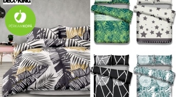 Комплекты постельного белья из высококачественного хлопка разных размеров и дизайнов