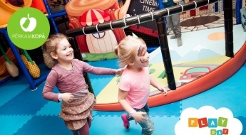 3 ч частная вечеринка для детей в развлекательном комплексе "Playday" в рабочие дни или выходные (до 12 детей)