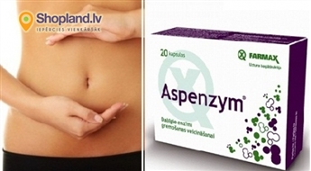 FARMAX: Aspenzym - dabīgi enzīmi gremošanas sistēmai