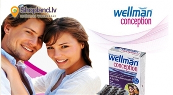 Vitabiotics: vitamīni Wellman® conception!