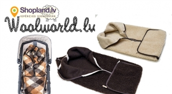Marando: Детский спальный мешок и одеяло - два в одном из шерсти австралийской овцы