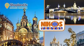 NIKOS travel:  Ziemassvētku pasaka Sanktpēterburgā 23.-26.12.17.