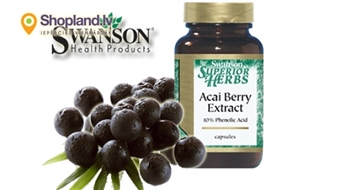 SWANSON: экстракт Acay Berry N60 - мощный антиоксидант!
