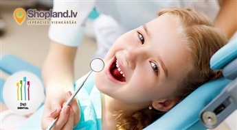 Детская гигиена зубов класса-люкс в клинике Dali Dental