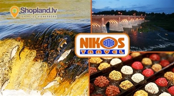 NIKOS travel:  Шоколад Пуре и летят рыбы в Кулдиге 28.04.2018