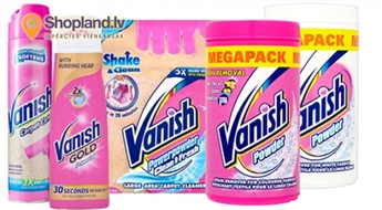 VANISH порошок для стирки или средства для чистки ковров