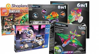 Конструкторы LASER PEGS или BLOCK TECH
