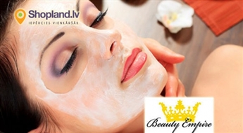 Beauty Empire: Ултразвуковая чистка лица + маска по типу кожи