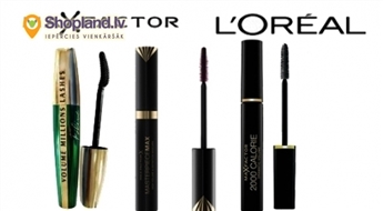 Черная туш для ресниц L'OREAL или MAX FACTOR