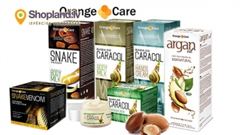 Orange Care средства для лица и тела с экстрактом улиток, пчелиным или змейным ядом