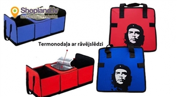 Bagāžnieka organizātors ar termo nodaļu - termosoma