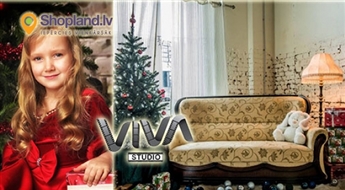 Фотосессия в Рождественской атмосфере в студии VIVA