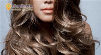 Окрашивание волос в технике «BALAYAGE» + стрижка и легкая укладка в салоне Eklektika