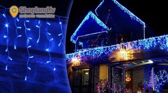 Гирлянды белых, синих, цветных LED лампочек