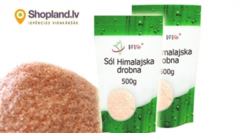 Rupjā Himalaju rozā sāls kulinārijai un veselībai  500g,