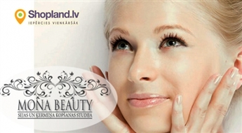 Fotoatjaunošana + piena pīlings  sejas ādas svaigumam salonā Mona Beauty
