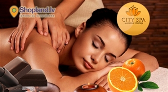 City SPA: Aпельсиново-шоколадный СПА-ритуал для 1 персоны или для пары