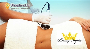 RF-liftings + kavitācija + limfodrenāža salonā Beauty Empire!