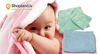 NORWEX: Bērnu pelddvielis ar kapuci vai bernu kopšanas salvetes!