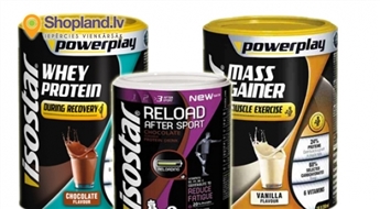 Порошки ISOSTAR MASS GAINER, HIGH PROTEIN, RELOAD AFTER SPORT  для приготовления напитков по увеличению и сохранению мышечной массы и для энергии!
