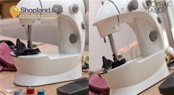 Compak Tailor 220/110 портативная швейная машина!