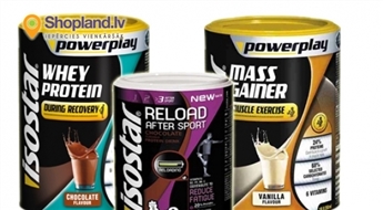 Порошки ISOSTAR MASS GAINER, HIGH PROTEIN, RELOAD AFTER SPORT  для приготовления напитков по увеличению и сохранению мышечной массы и для энергии!