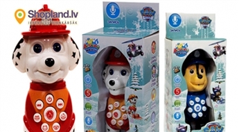 Интерактивная игрушка Щенячий патруль на английском языке!