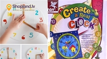 Radošais komplekts uztaisi pulksteni pats!