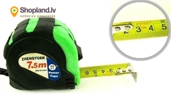 Mērlente 7.5 m x 2.3 mm